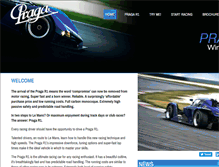 Tablet Screenshot of pragasportscars.com